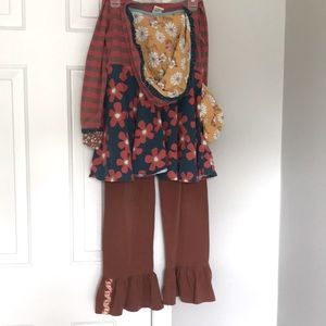 Wildflowers outfit sz8